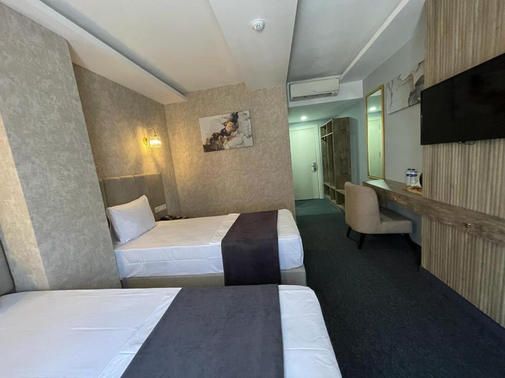 Sevcan Hotel Istanboel Buitenkant foto